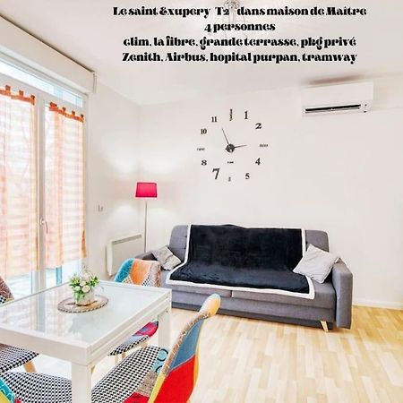 T2 Ds Villa-Terrasse-Clim-Pkg-Meet- Zenith-Odyssud Toulouse Dış mekan fotoğraf